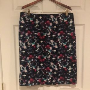 Talbots Floral Skirt